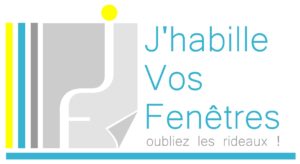 Logo j'habille vos fenêtres complet