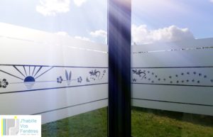 film adhésif dépoli décoratif solutions pour remplacer ses rideaux